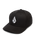 The Volcom Mens Full Stone Flexfit Cap in Black