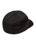 The Volcom Mens Full Stone Flexfit Cap in Black