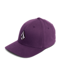 The Volcom Mens Full Stone Flexfit Cap in Vintage Violet