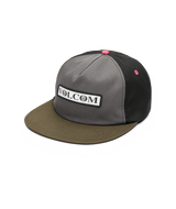 The Volcom Mens Hockey Dad Cap in Pewter