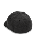 The Volcom Mens Full Stone Flexfit Cap in Charcoal Heather