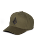 The Volcom Mens Embossed Stone Adjustable Cap in Winter Moss