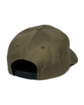 The Volcom Mens Embossed Stone Adjustable Cap in Winter Moss