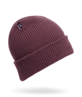 The Volcom Mens Full Stone Beanie in Vintage Violet