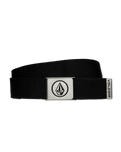 The Volcom Circle Web Belt in Black