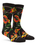 The Volcom Mens Stoney Shred Socks in Black