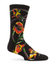 The Volcom Mens Stoney Shred Socks in Black