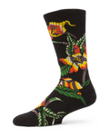 The Volcom Mens Stoney Shred Socks in Black