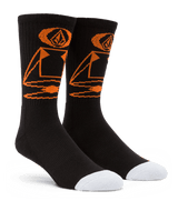 The Volcom Mens Skate Vitals Remy S Socks in Black