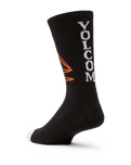 The Volcom Mens Skate Vitals Remy S Socks in Black