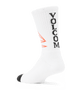 The Volcom Mens Skate Vitals Remy S Socks in Off White