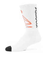 The Volcom Mens Skate Vitals Remy S Socks in Off White