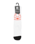 The Volcom Mens Skate Vitals Remy S Socks in Off White