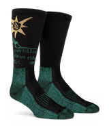 The Volcom Mens Tokyo True Bryan Iguchi Socks in Stealth