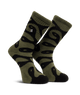 The Volcom Mens Zephyr Socks in Wintermoss