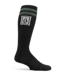 The Volcom Mens Ramp Stone Skate Socks in Fern