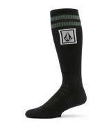 The Volcom Mens Ramp Stone Skate Socks in Fern