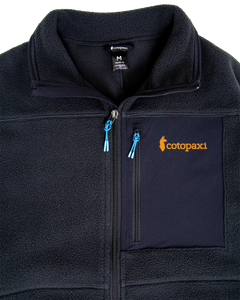 Abrazo Full Zip Fleece Jacket in Cotopaxi Black