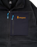 Abrazo Full Zip Fleece Jacket in Cotopaxi Black