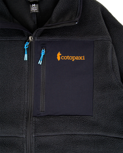 Abrazo Full Zip Fleece Jacket in Cotopaxi Black