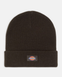 The Dickies Womens Gibsland Beanie in Dark Brown