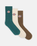 The Dickies Mens Valley Grove Socks (3 Pack) in Mushroom