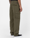 The Dickies Mens Eagle Bend Trousers in Military Green