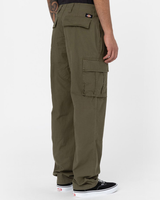 The Dickies Mens Eagle Bend Trousers in Military Green