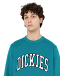 The Dickies Mens Aitkin Sweatshirt in Deep Lake