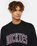 The Dickies Mens Aitkin Sweatshirt in Black & Plum