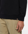 The Dickies Mens Aitkin Sweatshirt in Black & Plum