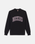 The Dickies Mens Aitkin Sweatshirt in Black & Plum