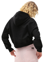 The Dickies Womens Loretto Boxy Hoodie in Black