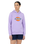 The Dickies Womens Icon Logo Hoodie in Purple Rose