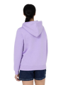 The Dickies Womens Icon Logo Hoodie in Purple Rose