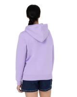 The Dickies Womens Icon Logo Hoodie in Purple Rose