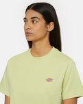 The Dickies Womens Mapleton T-Shirt in Pale Green
