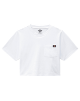 The Dickies Womens Porterdale Crop Top in White