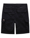 The Dickies Mens Millerville Cargo Shorts in Black