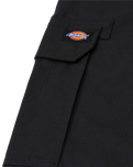 The Dickies Mens Millerville Cargo Shorts in Black