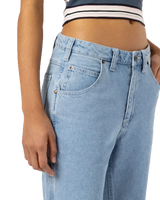 The Dickies Womens Ellendale Jeans in Vintage Blue