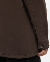 The Dickies Mens Duck Canvas Chore Jacket in Dark Brown