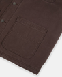 The Dickies Mens Duck Canvas Chore Jacket in Dark Brown