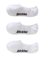 The Dickies Mens Invisible Socks (3 Pack) in White