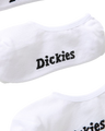 The Dickies Mens Invisible Socks (3 Pack) in White