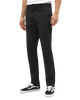 The Dickies Mens Slim Fit Work Trousers in Black