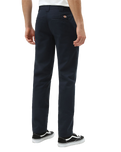 The Dickies Mens Slim Fit Work Trousers in Dark Navy