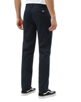 The Dickies Mens Slim Fit Work Trousers in Dark Navy