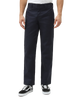 The Dickies Mens Slim Straight Work Trousers in Dark Navy