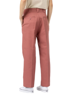 The Dickies Womens 874 Cropped Trousers in Whitered Rose